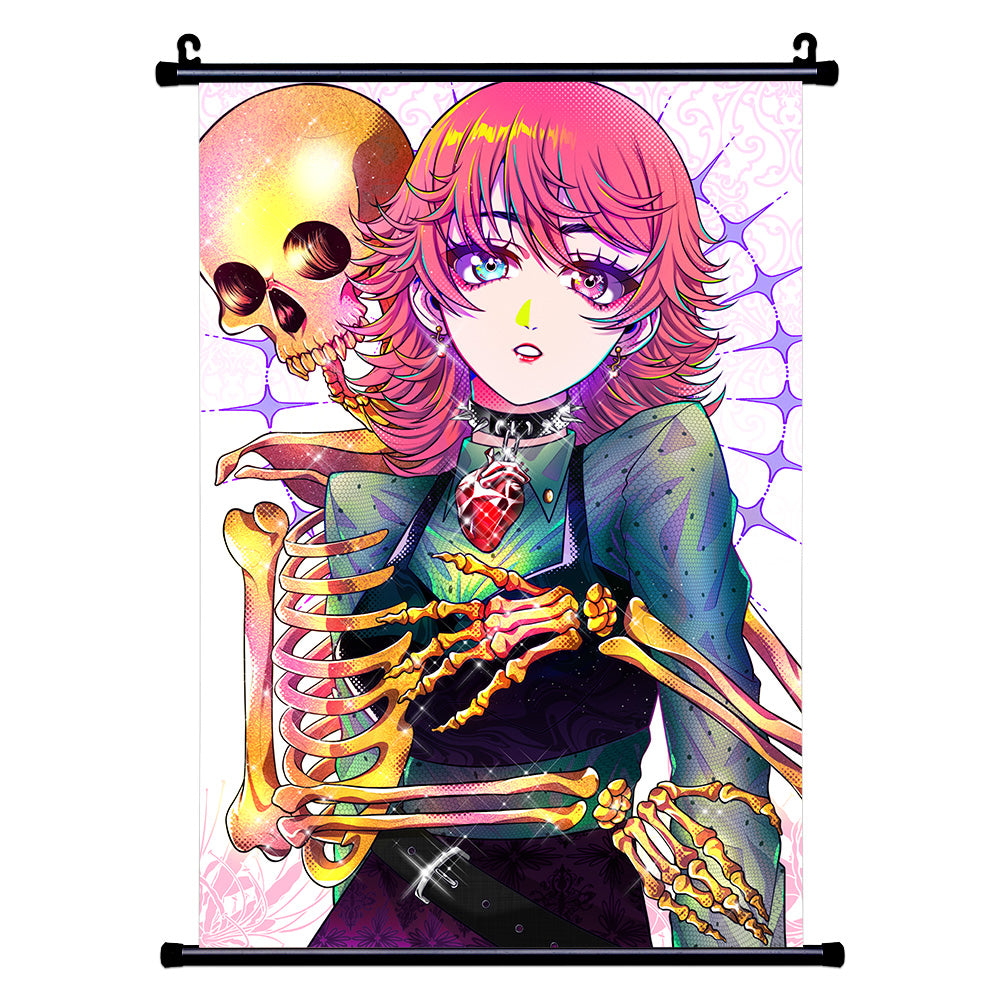 KAi Skeletal Embrace Wall Scroll